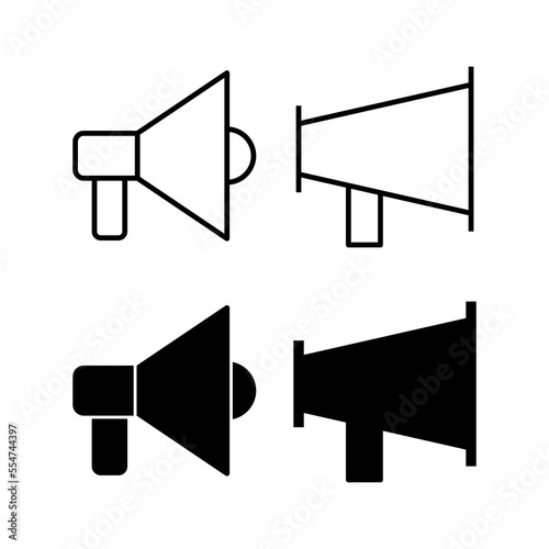 Wallpaper Mural Megaphone icon vector for web and mobile app. Loudspeaker sign and symbol Torontodigital.ca