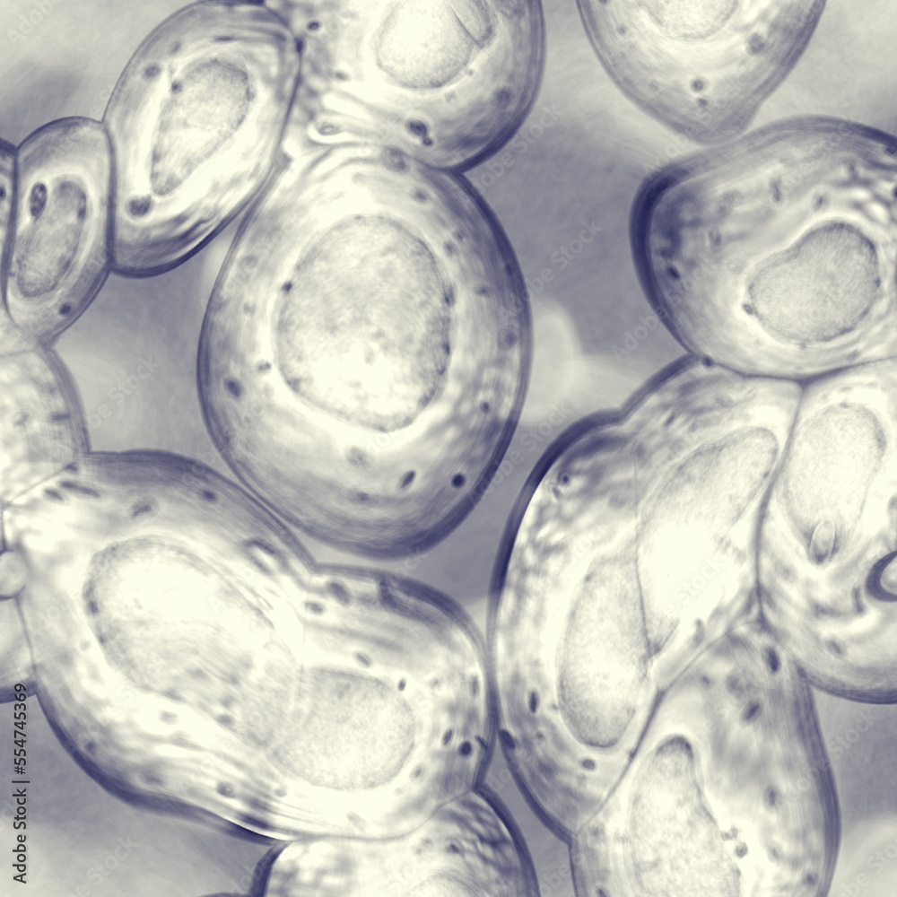 Abstract cell of virus or pathogenic bacterium under microscope, biofilm illustration. Abstract cell of virus or pathogenic bacterium under microscope, biofilm illustration.