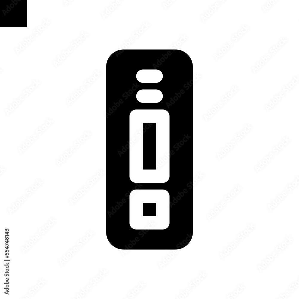 pregnancy test icon solid style vector pregnancy test icon solid style vector