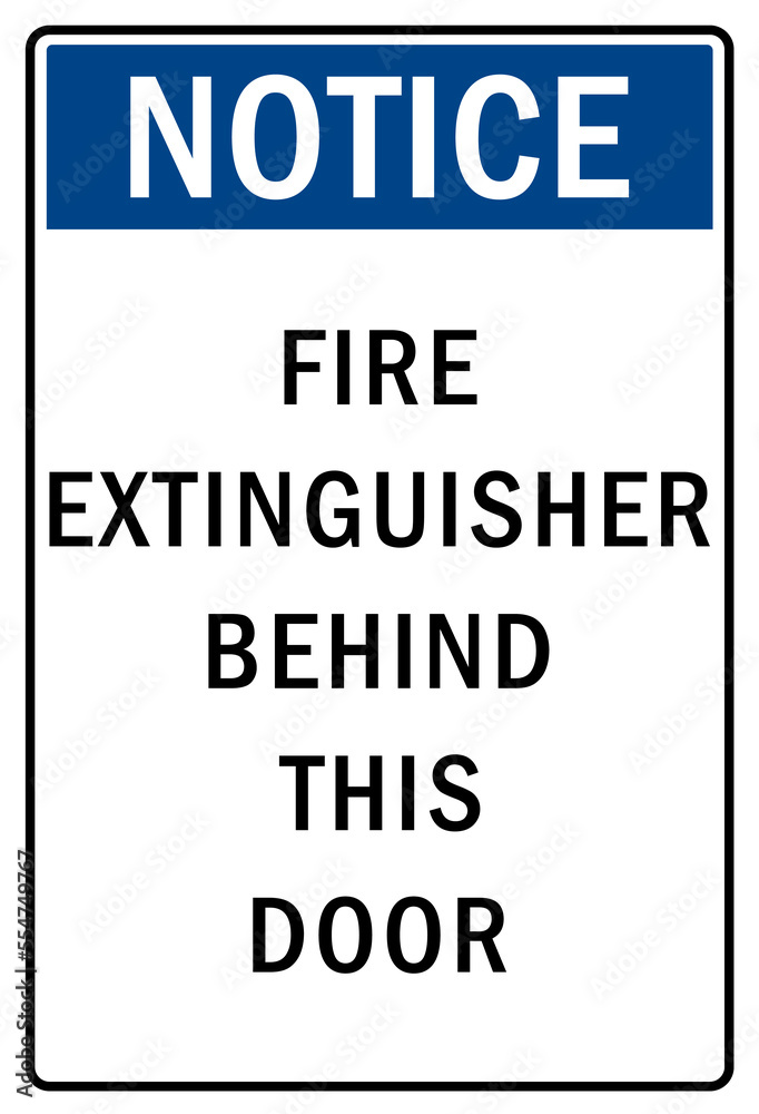 Fire hazard, Fire extinguisher sign and labels Fire hazard, Fire extinguisher sign and labels