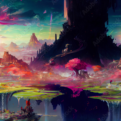 fantasy landscape photo