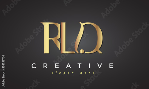 RLQ creative luxury logo design	
 photo