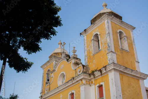 Main church in São Tomé das Letras, a municipality in the south of Minas Gerais state in southeastern Brazil. The city is famous because of the stones and the mysticism.