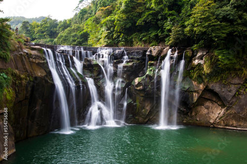 Fototapeta Naklejka Na Ścianę i Meble -  Shihfen Waterfall in Taipei, Taiwan