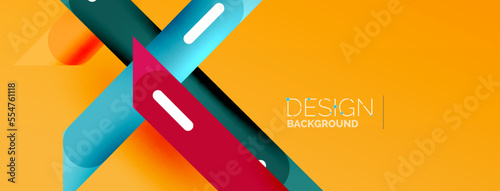 Background overlapping lines. Dynamic lines abstract wallpaper. Straight lines composition vector illustration for wallpaper banner background or landing page