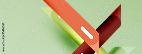 Background overlapping lines. Dynamic lines abstract wallpaper. Straight lines composition vector illustration for wallpaper banner background or landing page