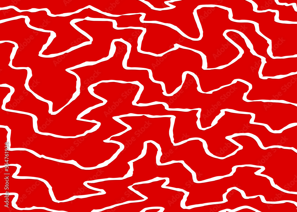 Simple background with rough contour line pattern Simple background with rough contour line pattern