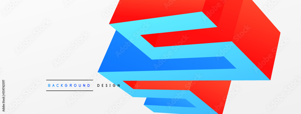 3d line geometric creative abstract background. Trendy techno business template for wallpaper, banner, background or landing 3d line geometric creative abstract background. Trendy techno business template for wallpaper, banner, background or landing