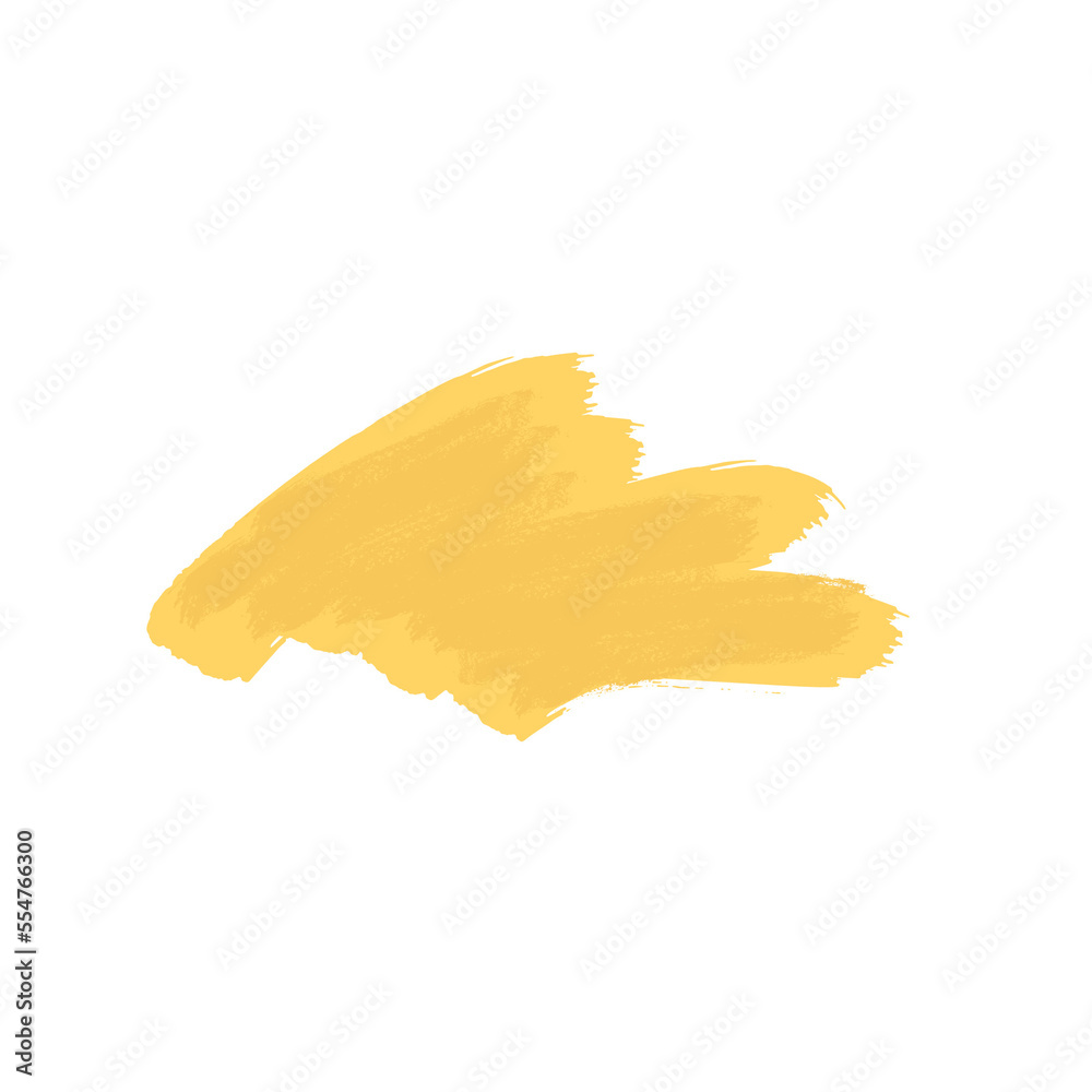 Naklejka premium Abstract Brush Stroke Paint Shape