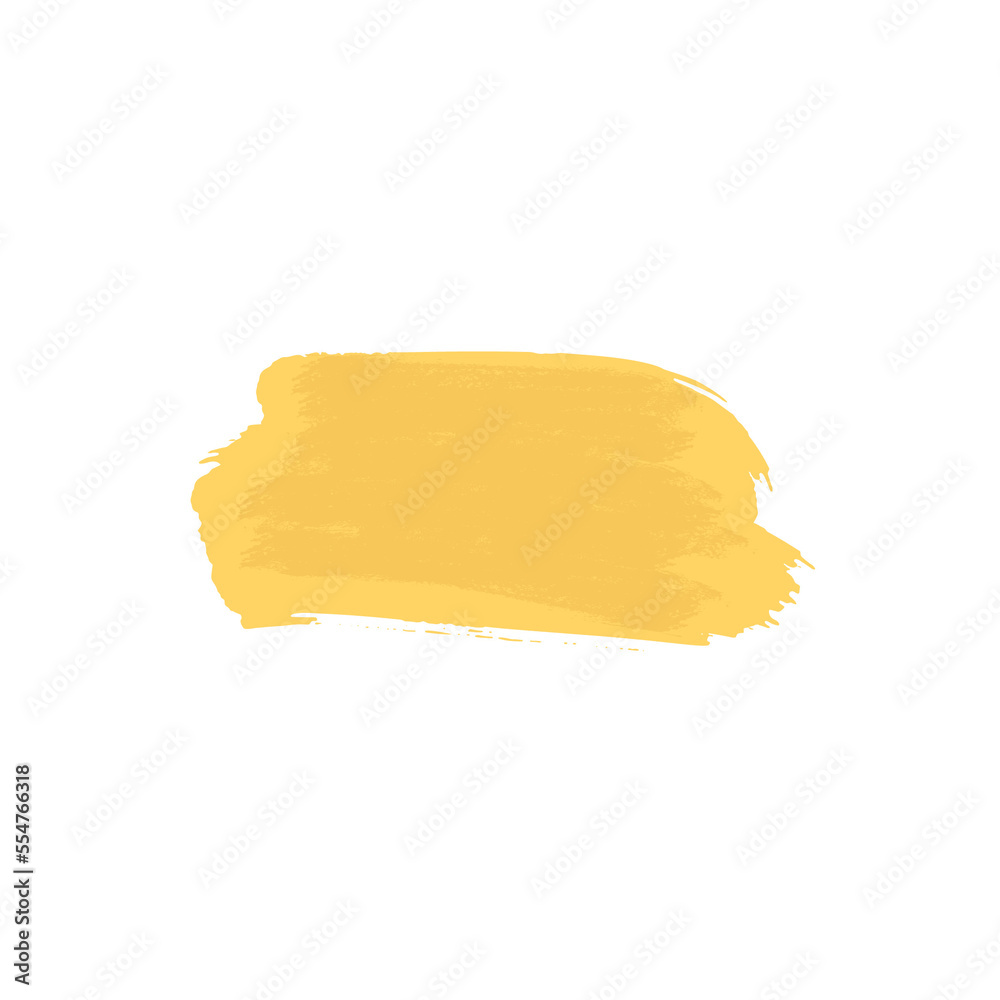 Abstract Brush Stroke Paint Shape Abstract Brush Stroke Paint Shape