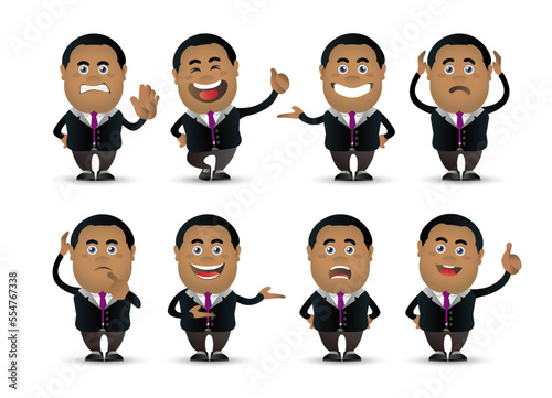 Cute People - businessman set 