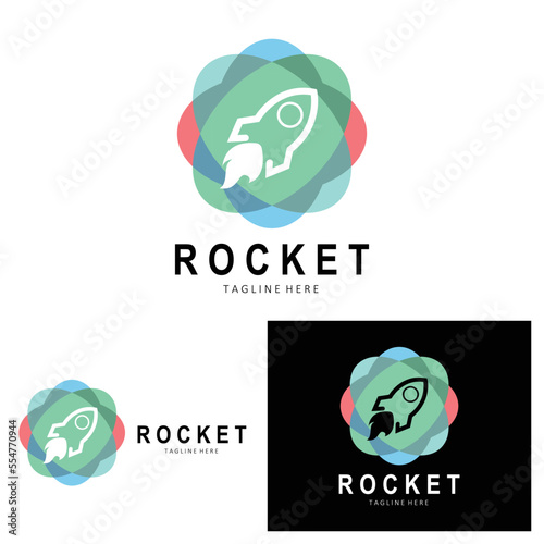 Rocket Logo Design, space exploration vehicle