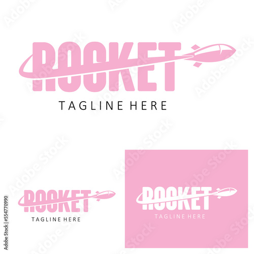 Rocket Logo Design, space exploration vehicle