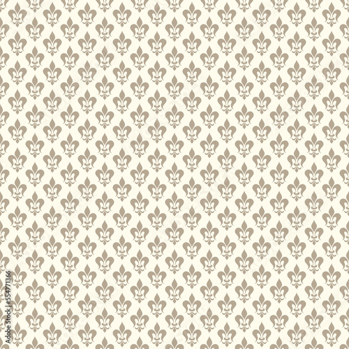 Vector damask seamless pattern background. Elegant luxury ornamental texture for fabric print like curtain, pillow and more