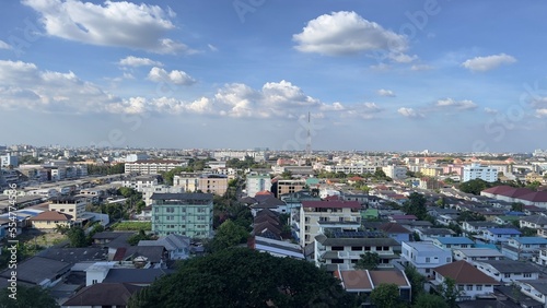 Canvas Print View of the city in Bangkok Thailand