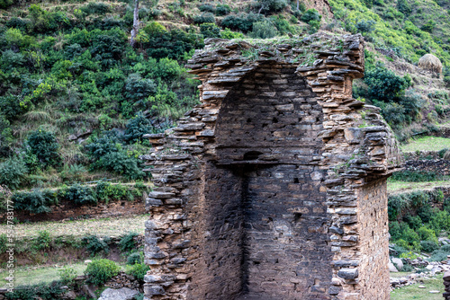 The historical site of the Tokar Dara stupa and monastery photo