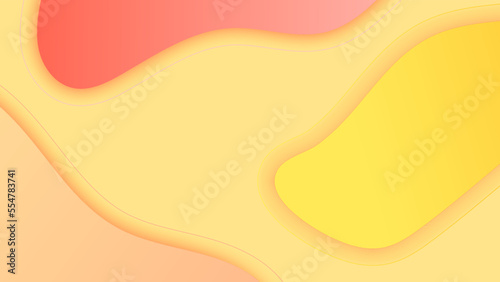 abstract yellow background, paper page texture for cover design presentation