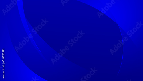 Abstract blue background for design. Geometric shapes. Triangles, squares, stripes, lines. Color gradient. Modern, futuristic. Light dark shades. Web banner.
