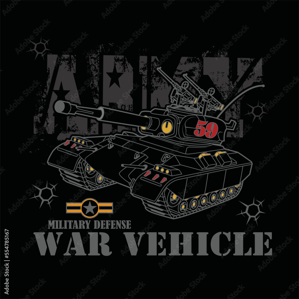 Vector army special forces design