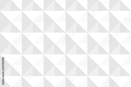 Abstract white and gray geometric background. Vector Illustration	
