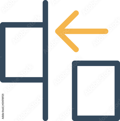 Left Align Vector Icon
