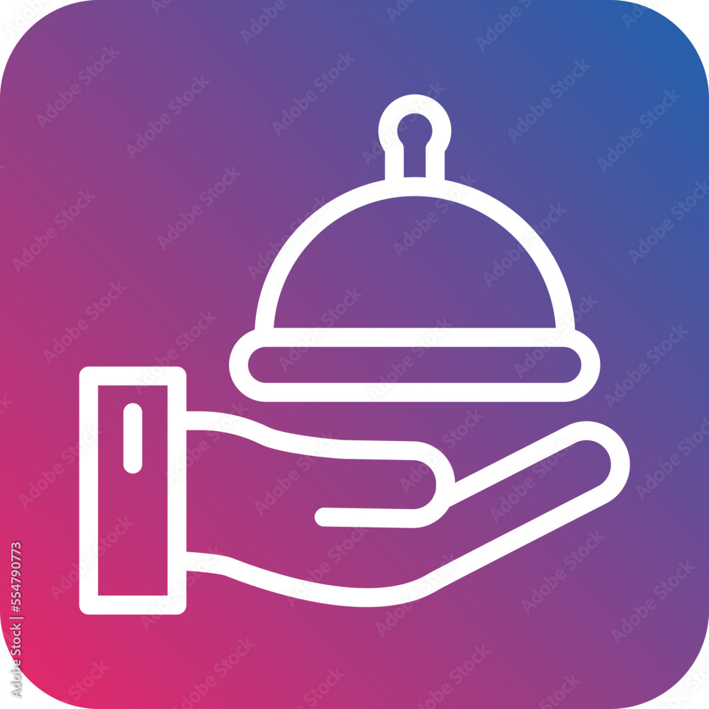 Room service Icon Style Room service Icon Style