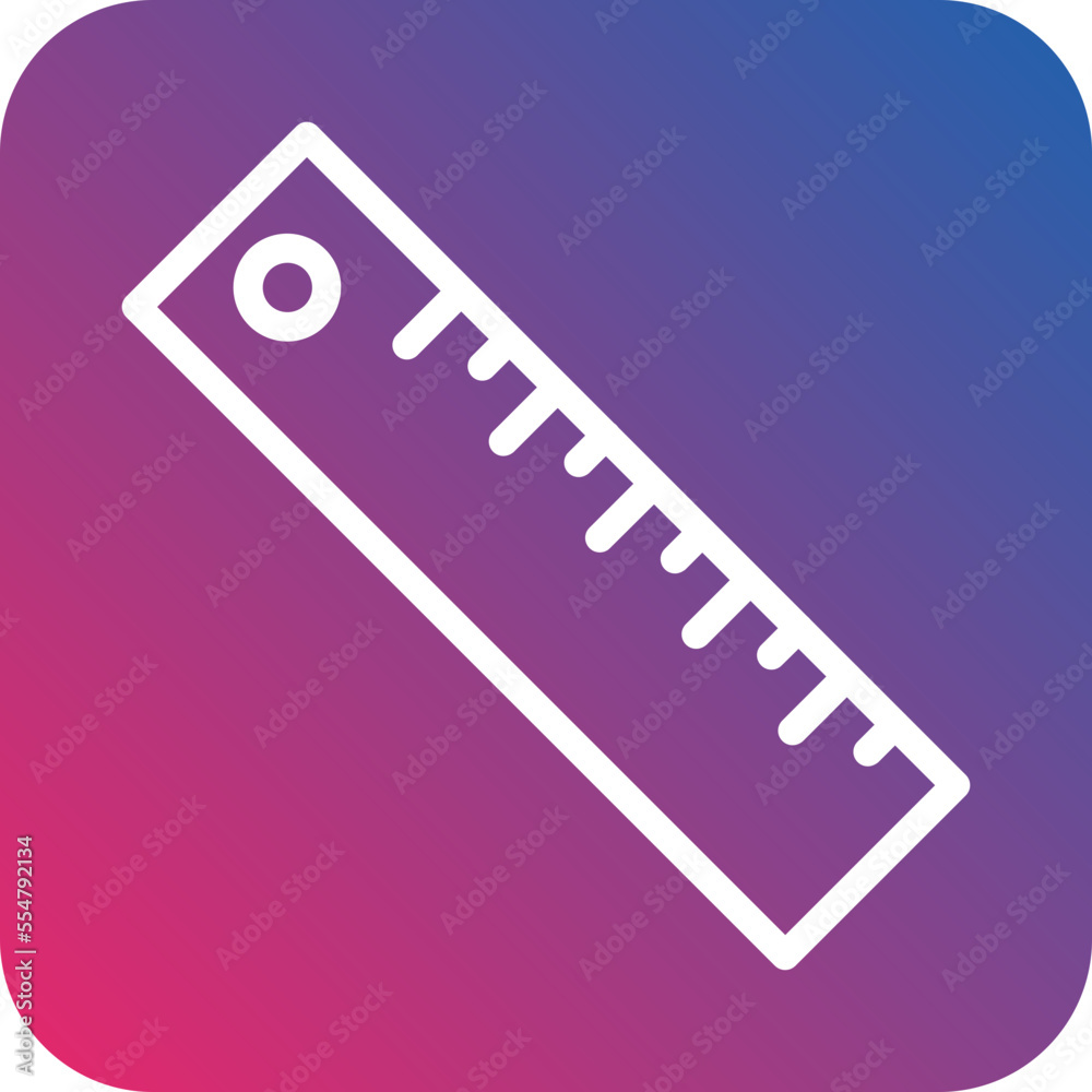 Ruler Icon Style Ruler Icon Style