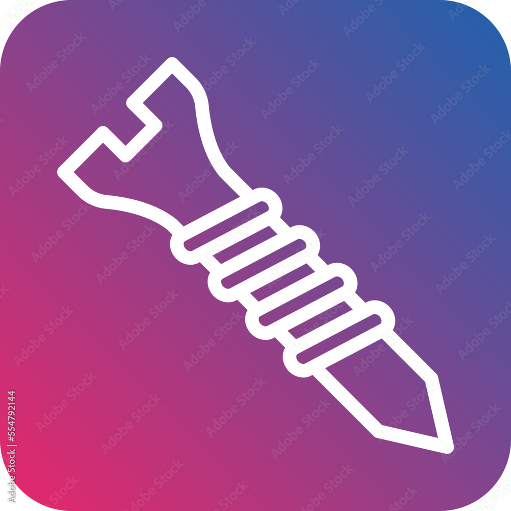 Screws Icon Style Screws Icon Style