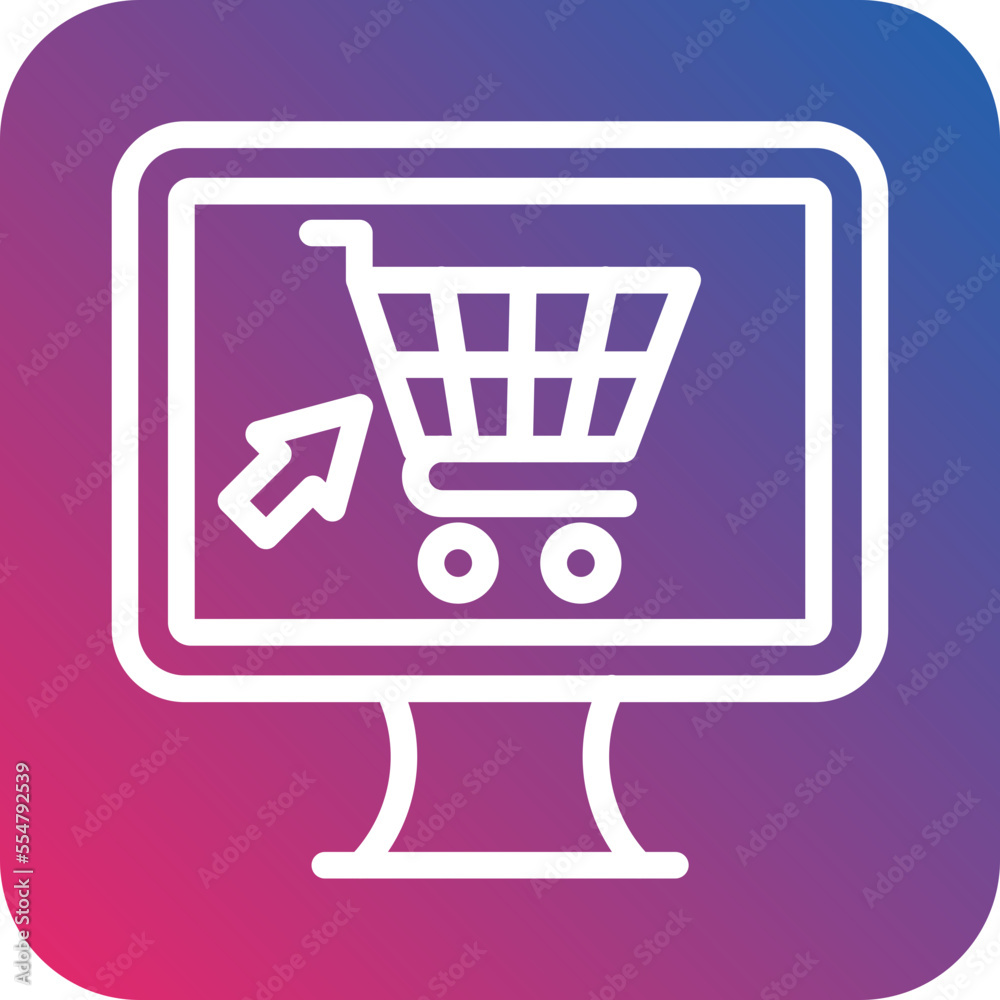 Ecommerce Icon Style Ecommerce Icon Style
