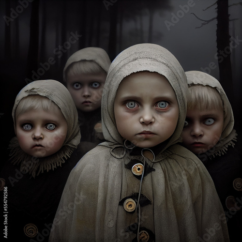 Spooky Ghost Children, AI