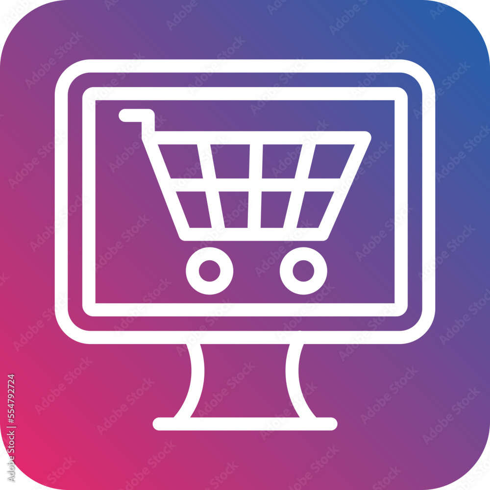 Online Shopping Icon Style Online Shopping Icon Style