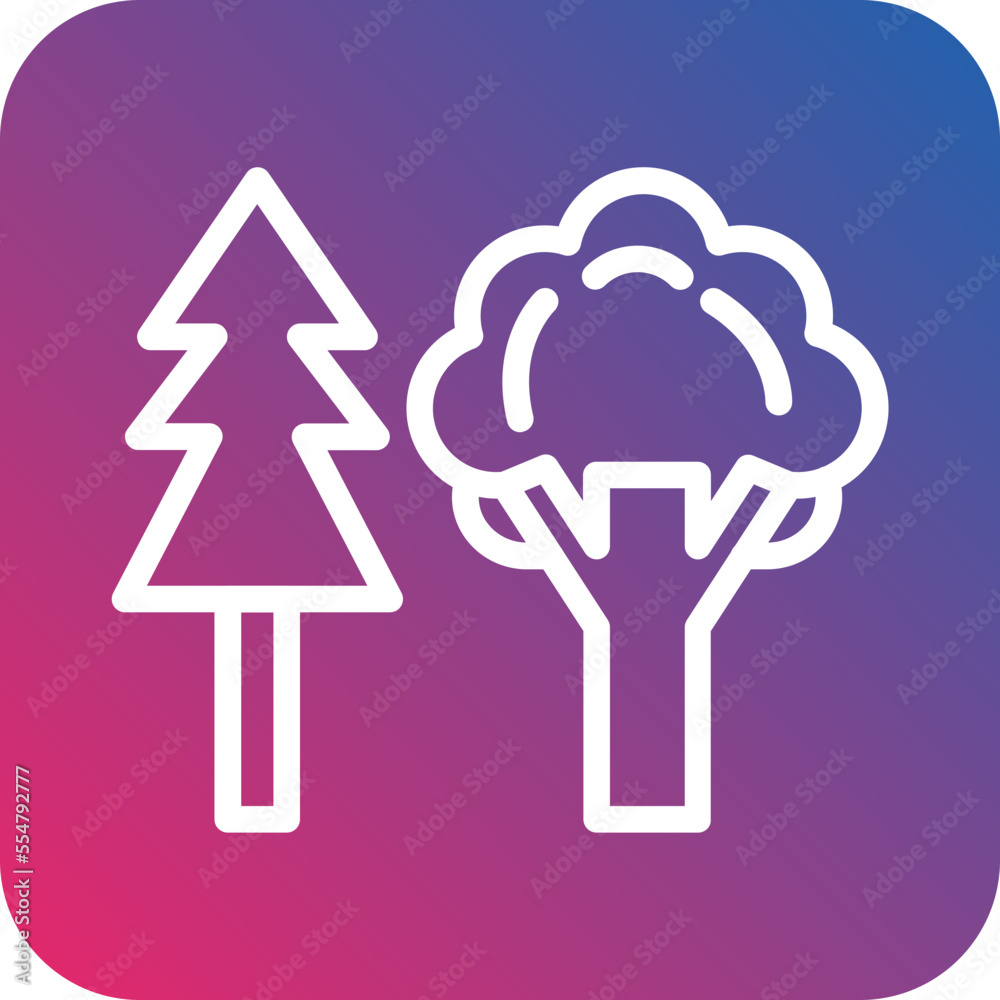 Forest Icon Style Forest Icon Style