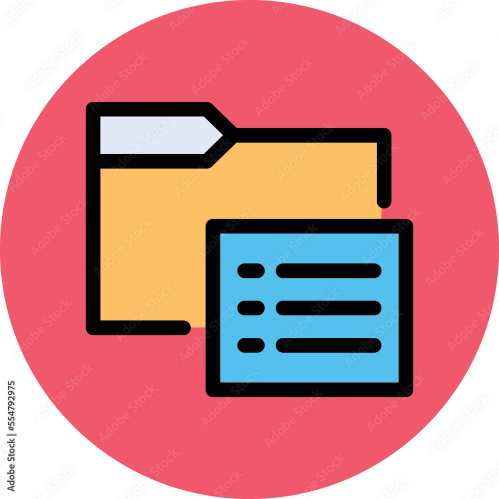 List Folder Vector Icon
List Folder Vector Icon