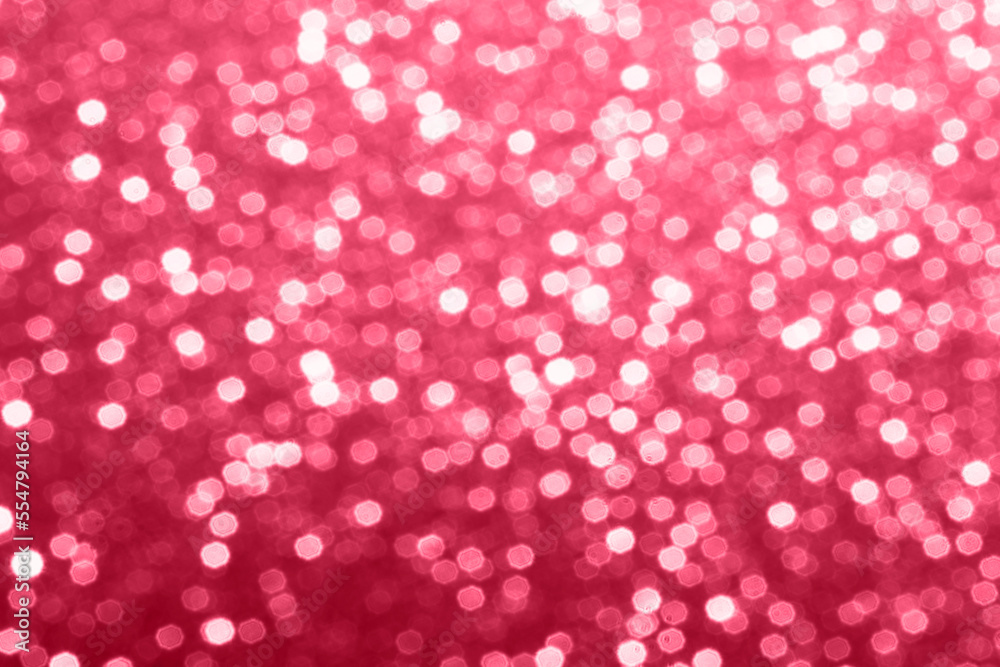Magenta glittering background for design and free space.