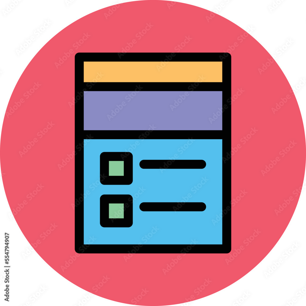 Checklist Vector Icon
Checklist Vector Icon