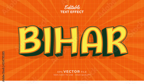 editable text effect - India republic day style theme