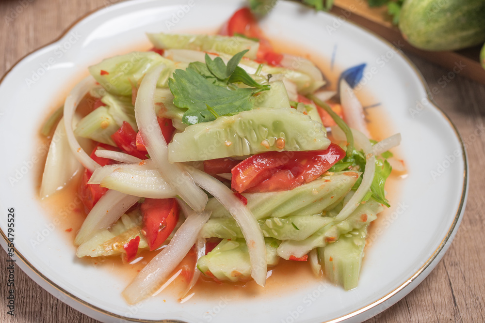 Cucumber Salad with Tomatoes Diet Food Cucumber Salad with Tomatoes Diet Food