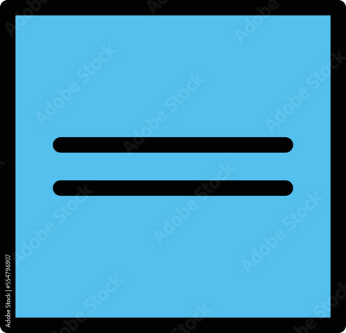 Text Center Vector Icon
