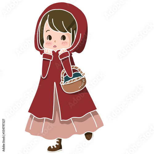 赤ずきんの女の子