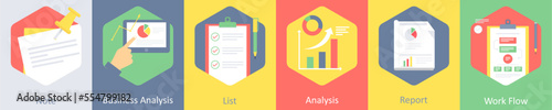 note, business analysis, list