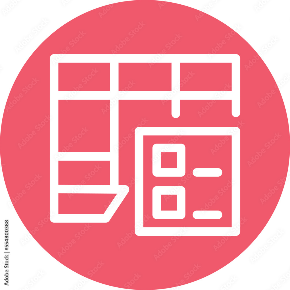Table List Vector Icon
Table List Vector Icon