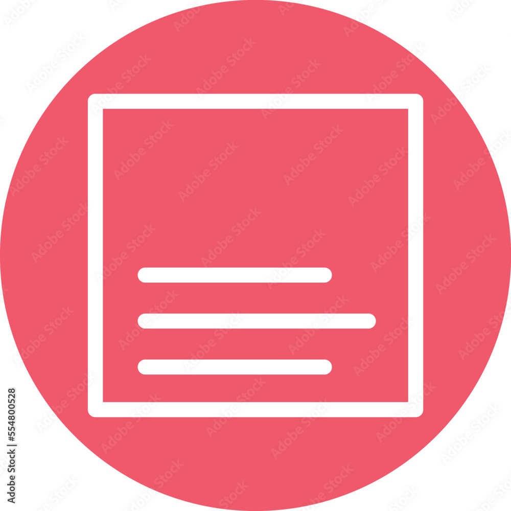 Bottom Align Vector Icon
Bottom Align Vector Icon