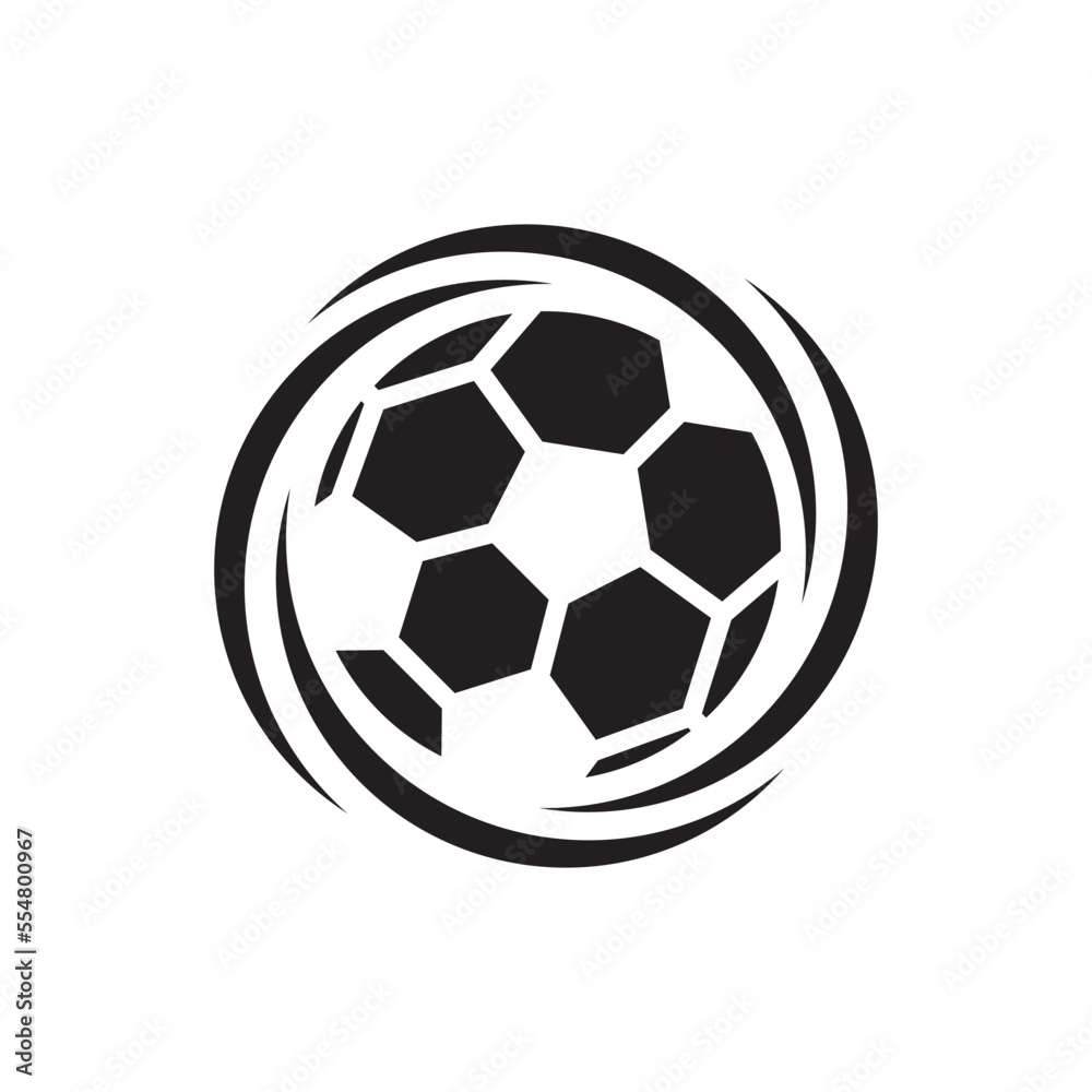 Football logo vector icon Football logo vector icon