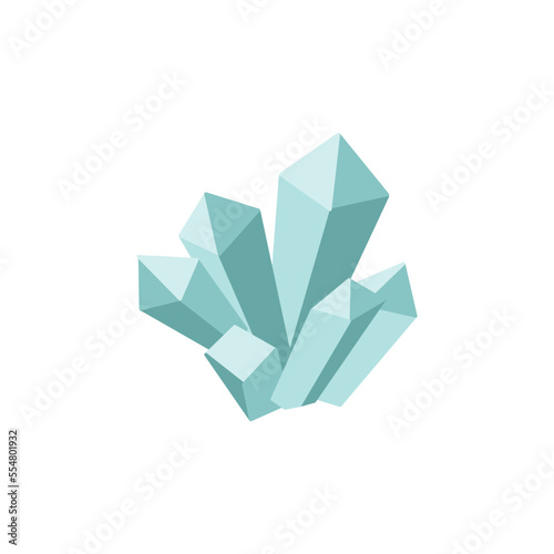 水晶　シンプル