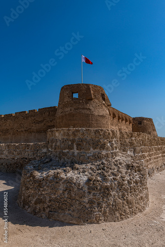 Bahrain, Muharraq Governorate, Arad, Exterior of historic Arad Fort photo