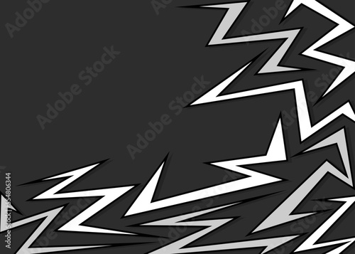 Abstract background with various sharp lines pattern and with some copy space area