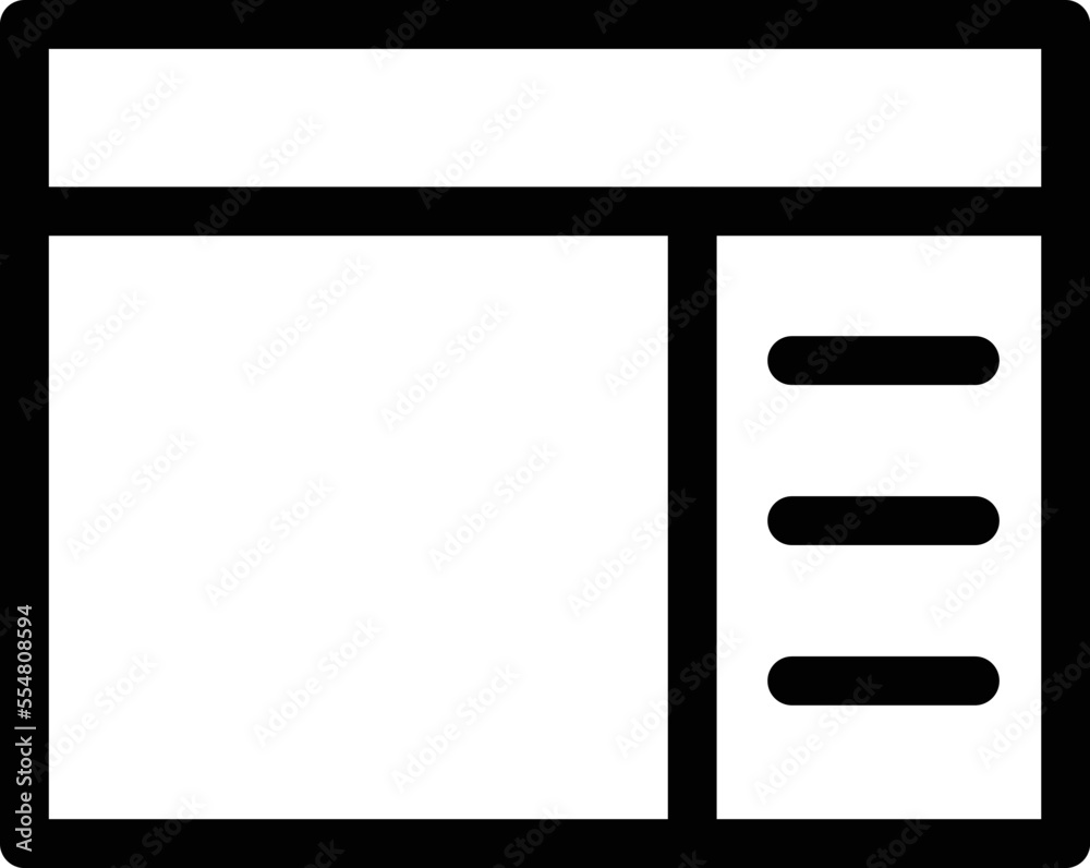Web Browser Vector Icon
