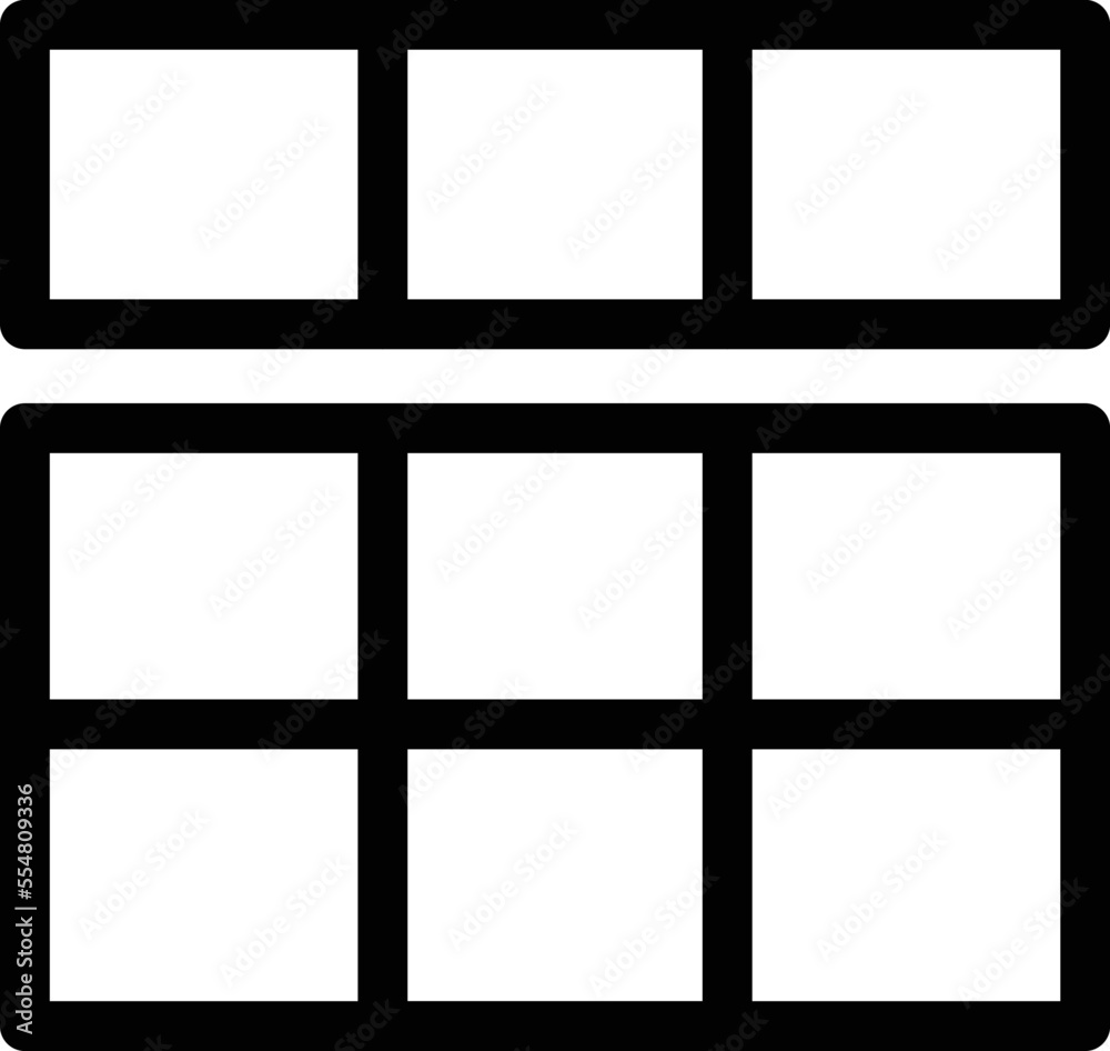 Grid Vector Icon
Grid Vector Icon