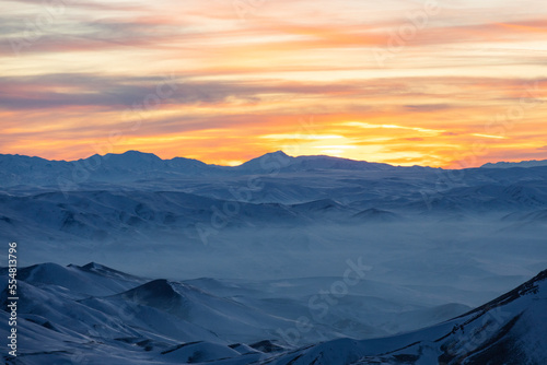 Palandöken Ski Center in the Winter Season Photo, Palandoken Mountain Erzurum, Turkey