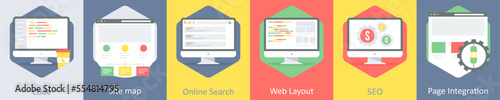 code, site map, online search
